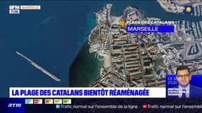 Marseille: la plage des Catalans bientôt réaménagée