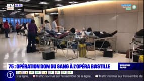 Paris: opération don du sang à l'opéra Bastille ce mardi