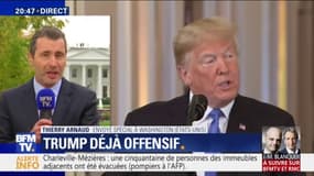 Après les Midterms, Donald Trump s'est montré très offensif en conférence de presse