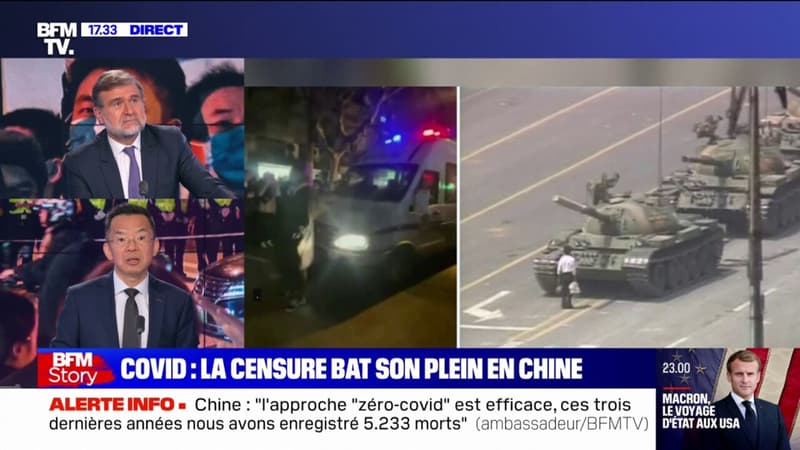 Pour l'ambassadeur de Chine en France, la vidéo de l'homme de Tiananmen 