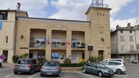 La mairie du Poët (Hautes-Alpes) en septembre 2021.