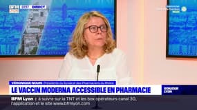 Covid-19: Véronique Nouri, présidente du syndicat des pharmaciens du Rhône, "a senti une diminution" des vaccinations avec l'AstraZeneca