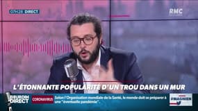 #Magnien, la chronique des réseaux sociaux : L'étonnante popularité d'un trou d'air dans un mur - 25/02