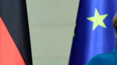 Angela Merkel à la chancellerie à Berlin, le 23 juillet 2016.