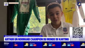 Le champion du monde de karting est Normand