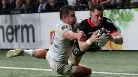 L'essai d'Arthur Retiere lors de Racing 92-Toulouse, 28 janvier 2024