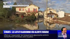 Lot-et-Garonne: la décrue de la Garonne devrait débuter dans la nuit