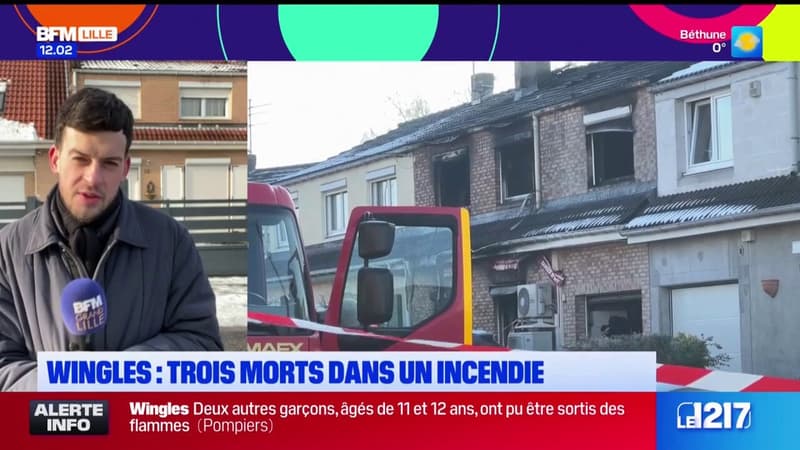 Wingles: une mère et ses deux filles sont mortes dans l'incendie de leur maison