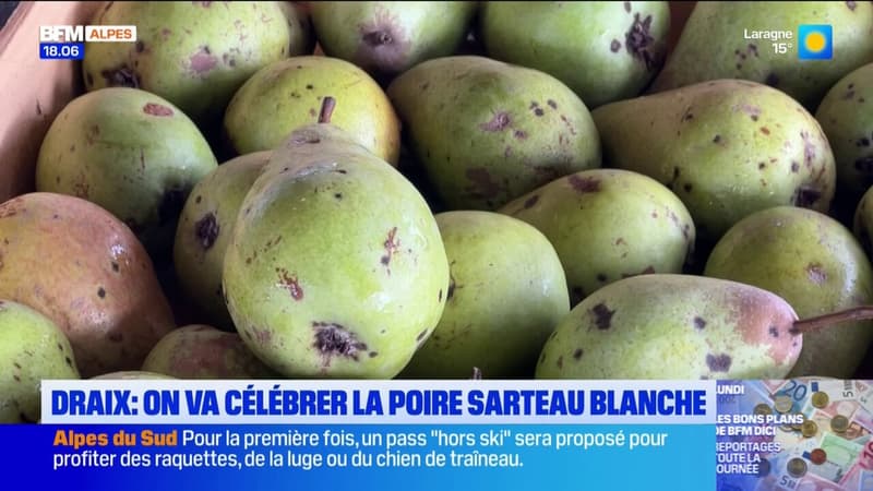 Draix: la poire Sarteau blanche à l'honneur ce dimanche