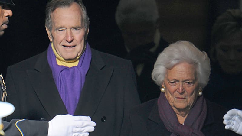 L'ancien président des Etats-Unis George H. W. Bush