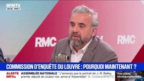 Musée du Louvre: "La salle de sécurité n'est pas à la hauteur de ce grand musée", déclare Alexis Corbière, rapporteur de la commission d'enquête sur la sécurité des musées