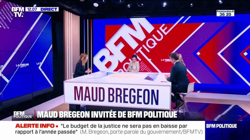 Maud Bregeon (porte-parole du gouvernement): 