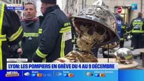 Lyon : les pompiers en grève du 4 au 9 décembre