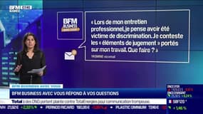 BFM Business avec vous : Que faire si lors de mon entretien professionnel, je pense avoir été victime de discrimination ? - 03/03