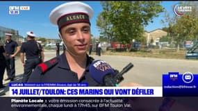 14 juillet: un jeune marin de 18 ans va défiler à Toulon