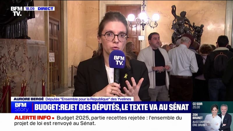 Budget rejeté par l'Assemblée: Nous souhaitons un accord, mais pas à n'importe quel prix, estime Aurore Bergé (Ensemble)