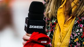 Le logo de Skweek, illustration