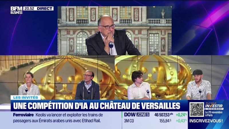 Le chÃ¢teau de Versailles organise une compÃ©tition dâ€™IA - 01/10