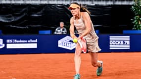 Alizé Cornet, à Rouen le 16 avril 2024