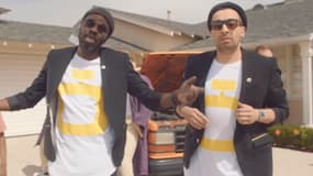 Féfé et Leeroy dans le clip de "Si l'on s'aimait"