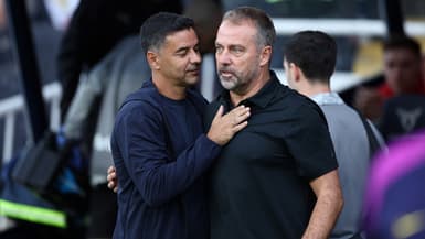 L'entraîneur du FC Barcelone Hans-Dieter Flick, 18 octobre 2025