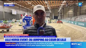 Lille Horse Event: un concours "formidable", selon Nicolas Delmotte, parrain de l'évènement
