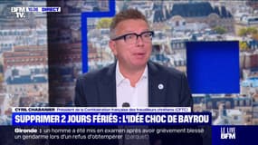 Cyril Chabanier (CFTC): "Avant de faire une suppression de jours fériés, il faut travailler sur le taux d'emploi"