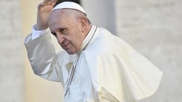 Le pape François le 25 octobre 2017
