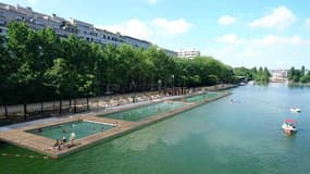 Le bassin de la Villette doit ouvrir à la baignade le 17 juillet prochain.