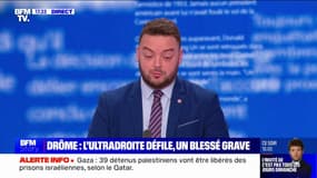 Kévin Mauvieux: "Je condamne les violences" des militants d'ultradroite à Romans-sur-Isère