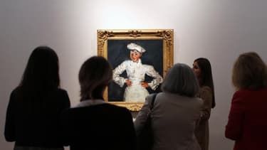 Une toile du peintre français d'origine russe Chaïm Soutine, "Le Petit Pâtissier", a été adjugée jeudi pour plus de 18 millions de dollars lors d'une vente aux enchères organisée par Christie's à New York, un montant jamais atteint pour un tableau de ce p
