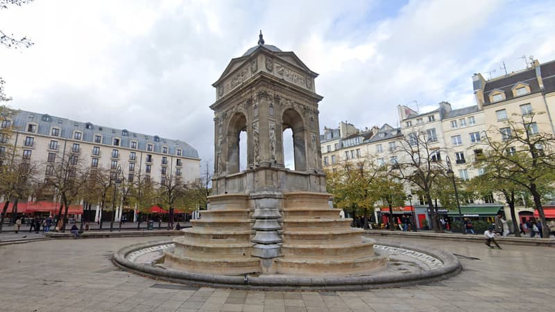 La fontaine des Innocents a été remise en eau ce jeudi 27 juin à Paris