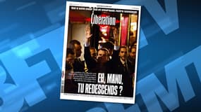 La Une de Libération du 26 avril.