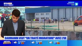 Naufrage meurtrier dans la Manche: Gérald Darmanin veut un "traité migratoire" avec l'Union européenne