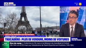 Trocadéro: "L'étude indique un report de circulation dans le 16e"