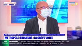 Marseille: Philippe Yzombard, président de la confédération des CIQ de Provence estime que les Marseillais "ne sont pas prêts du tout à accepter une troisième grève" des éboueurs