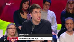 #GreveGénérale - "La #CGT ne supporte pas, de ne plus être, le premier syndicat en France !" @MaximeLledo #GGRMC 