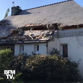  Un avion de chasse de l'armée belge s'est écrasé ce matin à Pluvigner dans le Morbihan 