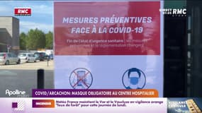 Covid/Arcachon : masque obligatoire au centre hospitalier 