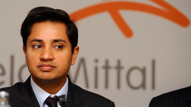 Le directeur financier d'ArcelorMittal, Aditya Mittal.