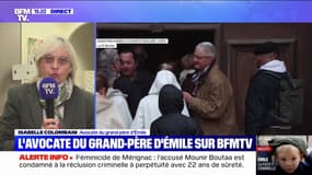 Mort d'Émile: "Le soulagement d'avoir pu s'expliquer", l'avocate du grand-père maternel d'Émile s'exprime