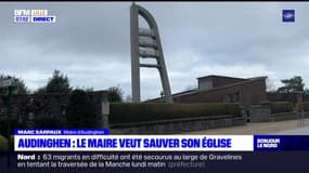 Pas-de-Calais: le maire d'Audinghen en appelle au Loto du patrimoine pour sauver son église