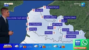 Météo Nord-Pas-de-Calais: de la pluie ce lundi, jusqu'à 12°C à Calais et à Lille