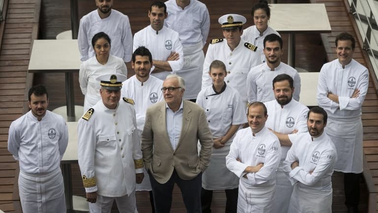 Alain Ducasse lance un restaurant gastronomique sur l'eau et 100% électrique