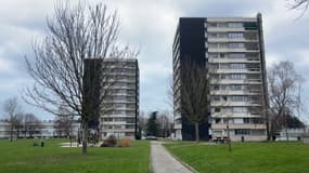 Les ascenseurs de la tour du peuplier et de la tour de l'érable à Granville (Manche) sont en travaux jusqu'en juin