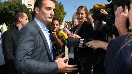 Florian Philippot le 5 septembre 2015 à Marseille