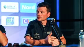 Paul Brousse, le sélectionneur de l'équipe de France féminine de cyclisme sur route, en 2023.