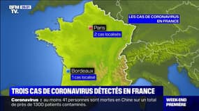 Ce que l'on sait des 3 premiers cas de coronavirus en France