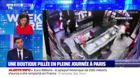 Une boutique pillée en pleine journée à Paris - 11/12