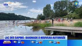 Beaujolais: la baignade de nouveau autorisée au lac des sapins